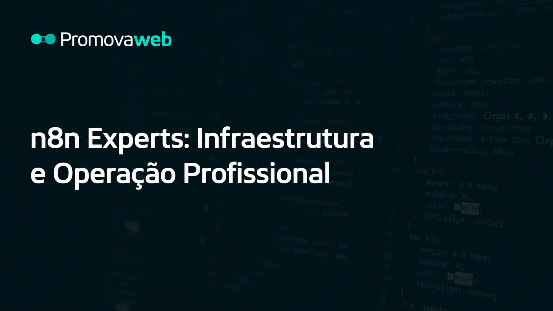 Capa da formação n8n Experts