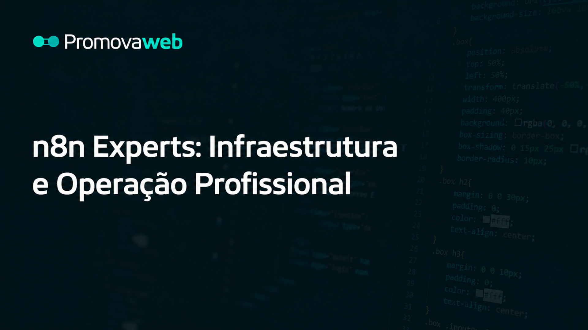 Capa da formação n8n Experts